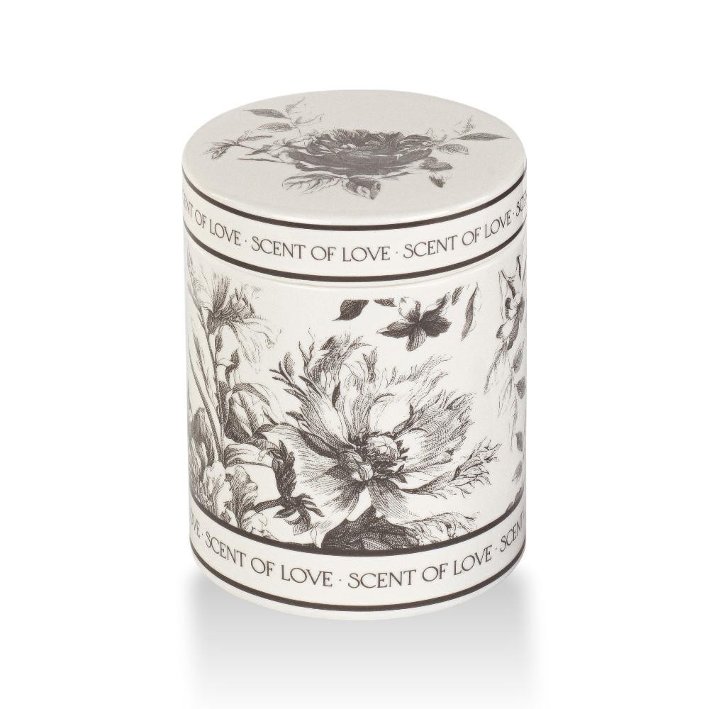 BARATTOLO CANDELA TOILE NERO CON SCATOLA